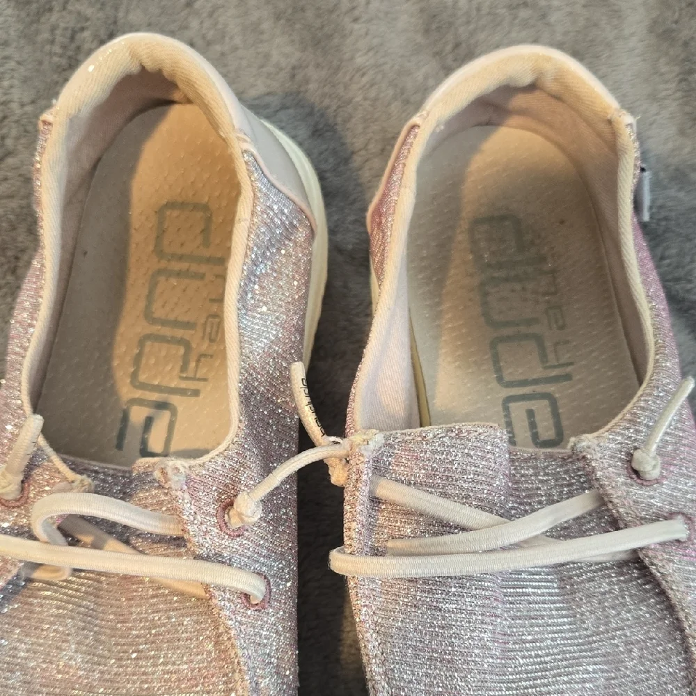 Sparkly Pink Casual Shoes